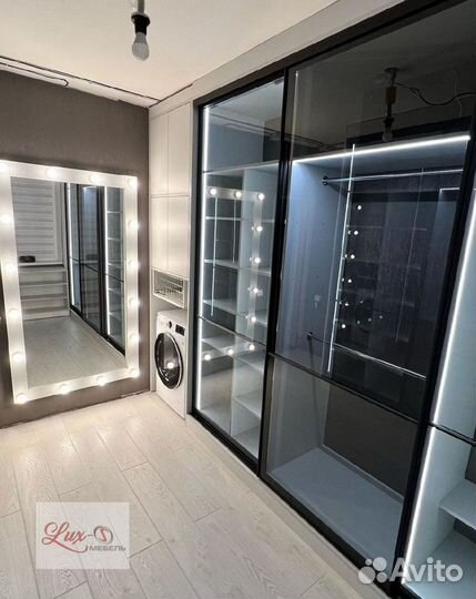 Стильные и практичные гардеробные