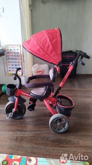 Велосипед трёхколёсный Kreiss трость