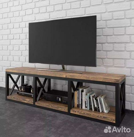 Тумба под телевизор лофт
