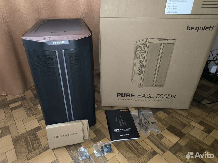 Корпус Be Quiet Pure Base 500DX Black