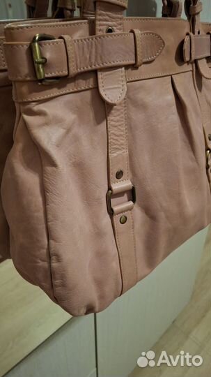 Сумка женская натуральная кожа большая