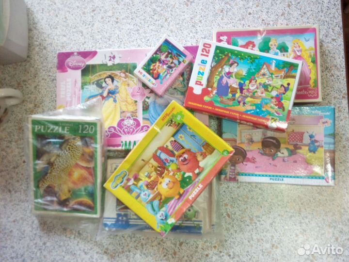 Пазлы детские