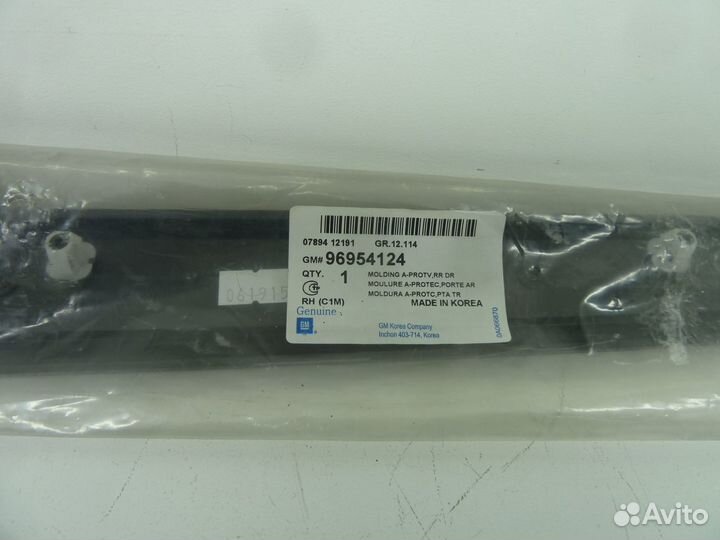 Chevrolet Spark Молдинги Дверей Новые Хром