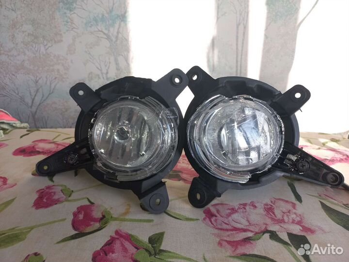 Противотуманные фары Киа Спортейдж 2 рест