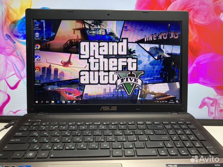 Игровой ноутбук Asus core i5 2видеокарты