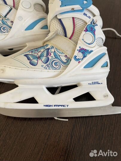 Продам коньки раздвижные nordway размер 26-30