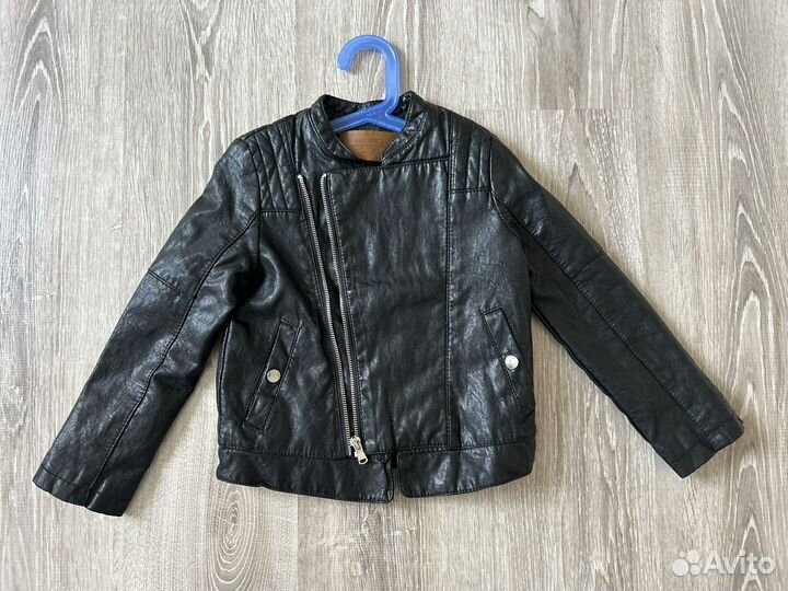 Куртка кожаная для девочки