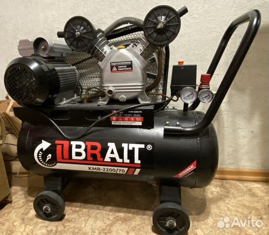 Компрессор масляный brait KMR-2200/70