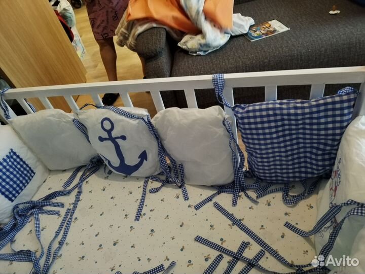Бортики в кроватку