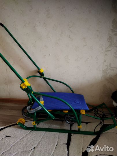 Детские зимние санки