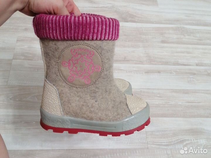 Валенки для девочки 25 размер