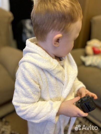 Детский махровый халат 92