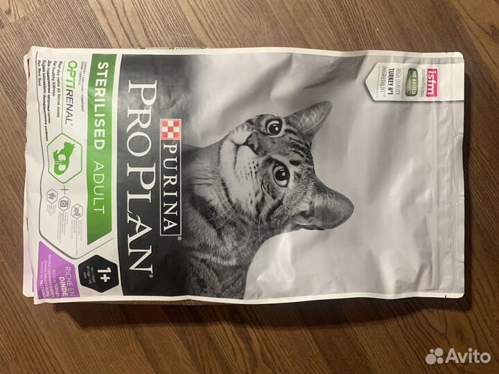 Purina Pro Plan Сухой корм кошек и котов от 1 года