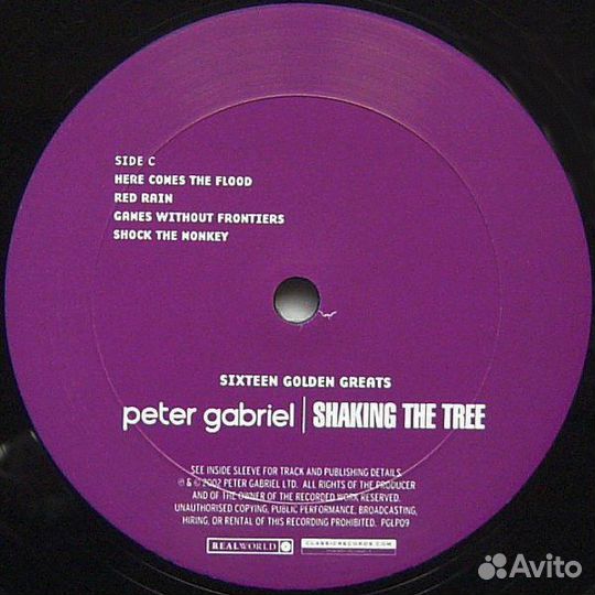 Винил Peter Gabriel – Shaking The Tree 2LP Limited