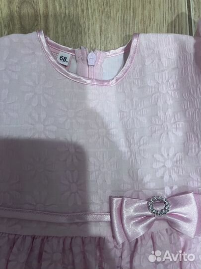 Платье для девочки 68