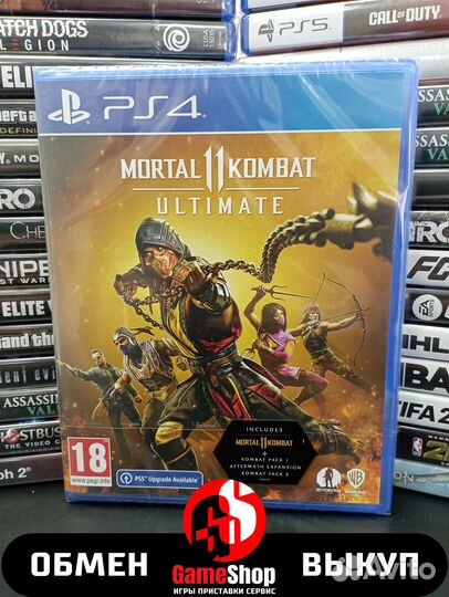 Mortal Kombat 11 Ultimate ps4 в наличии