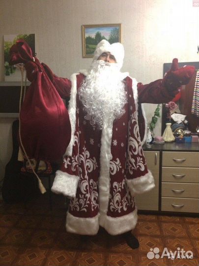 Костюм деда мороза и снегурочки