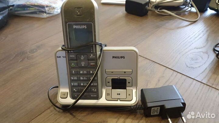 Philips se435 цифровой беспроводной телефон