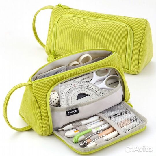 Пенал angoo школьный, для девочек и мальчиков