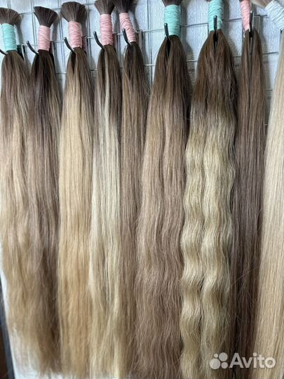Волосы премиум одноголовые 63-70 см