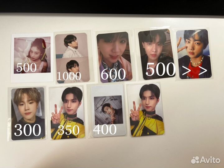 Официальные карты kpop