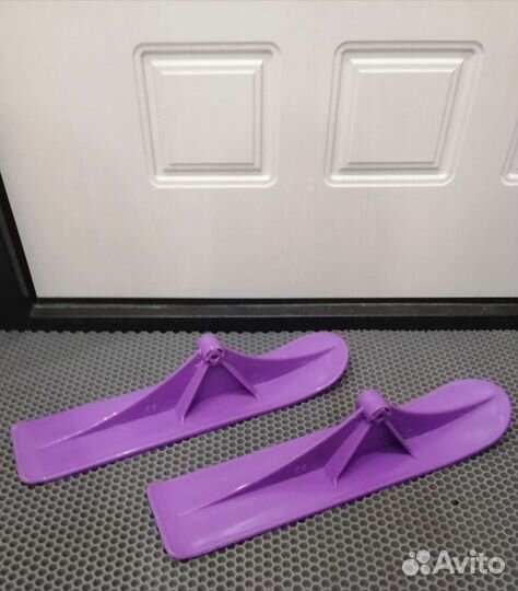 Лыжи на самокат новые