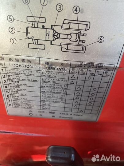 Мини-трактор YANMAR EF475, 2004