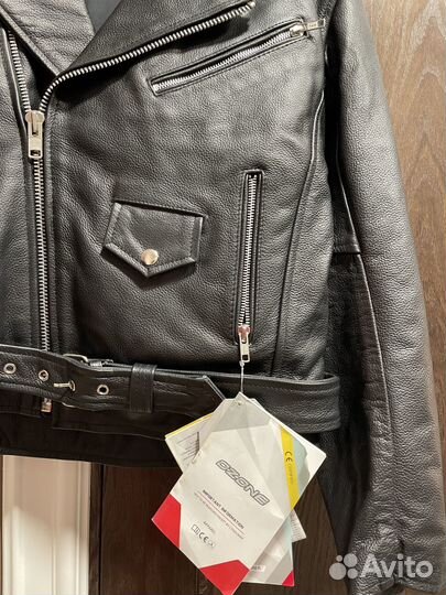 Ozone Мотокуртка кожаная Ramones