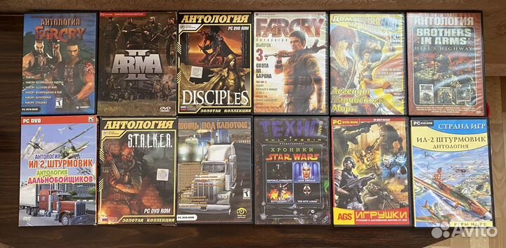 Компьютерные игры диски для пк