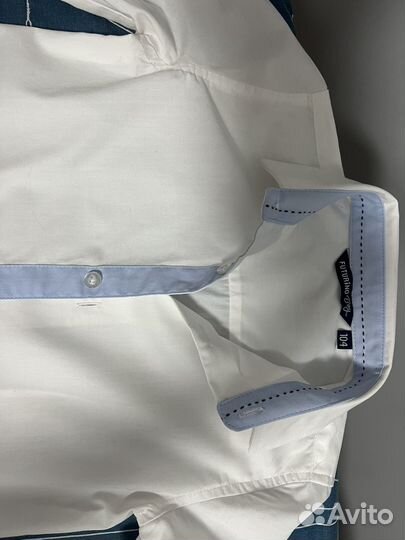 Рубашка белая для мальчика р-р 104