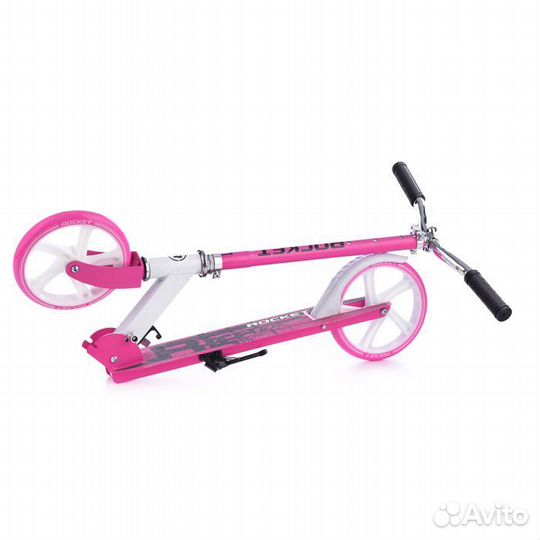 Самокат двухколесный для девочки новый