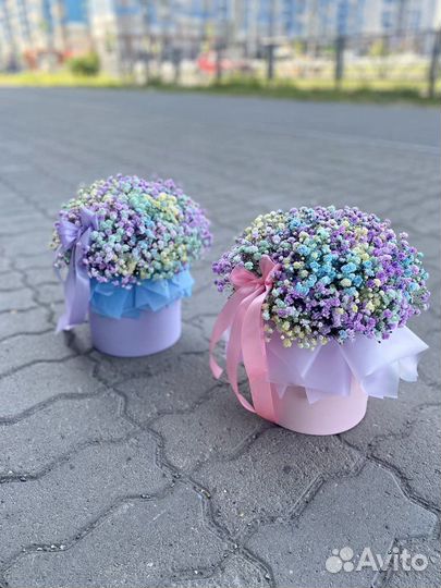 Букет из гипсофилы