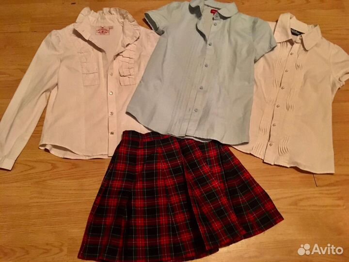 Пакетом и отдельно вещи на девочку