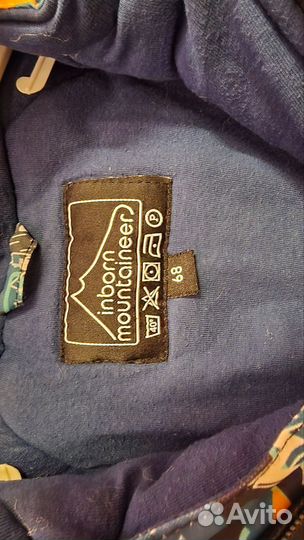 Зимний комбинезон 68 74 на мальчика