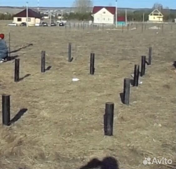 Монтаж винтовых свай, Шаховская