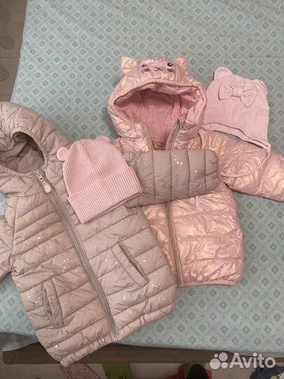 Куртка для девочки 80 размер