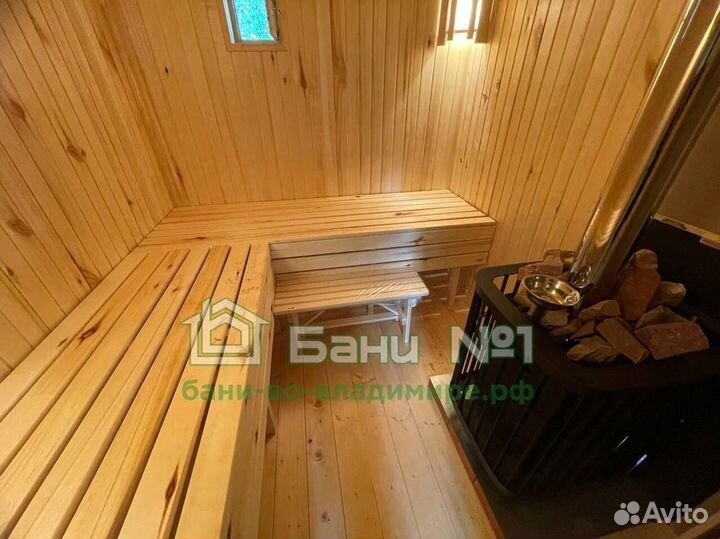 Баня под ключ с террасой. Поэтапная система оплаты