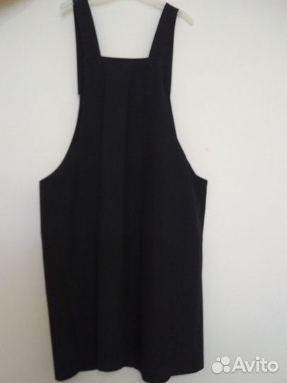 Школьный сарафан черный Inelligent Students 152