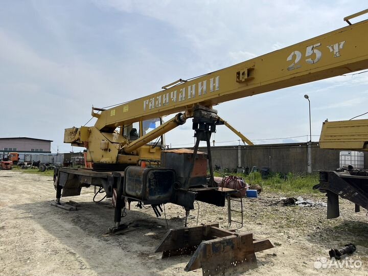 Крановая установка Галичанин 25т