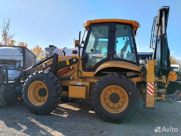 Экскаватор-погрузчик Shanmon 388H, 2024
