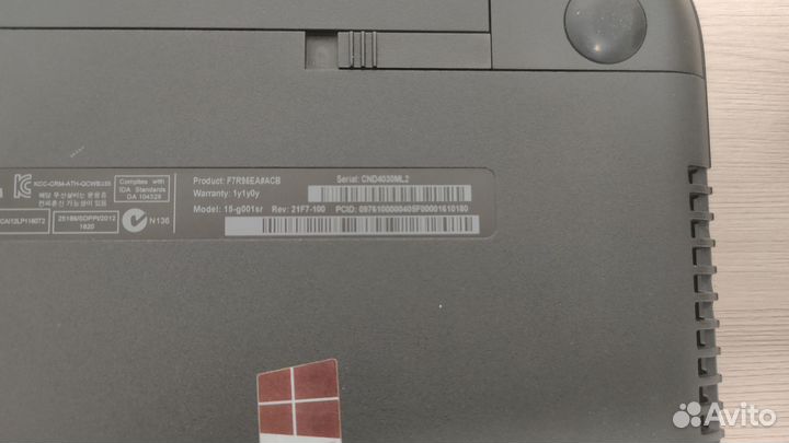 Ноутбук HP