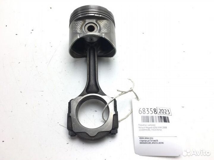Поршень с шатуном Renault Megane KZ0U K4M 2008