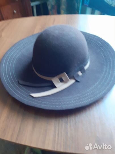 Шляпа фетровая женская 58