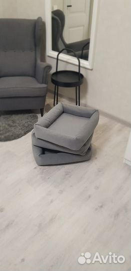 Лежанка для собак мелких пород и кошсъёмным чехлом