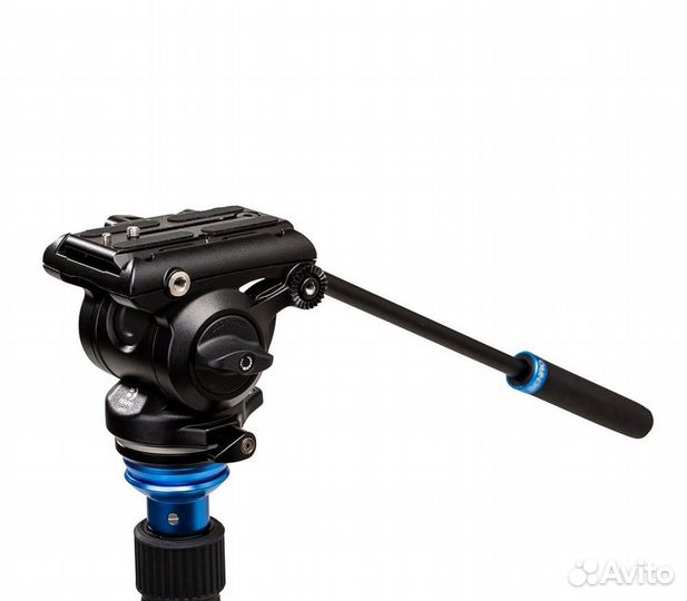 Штатив Benro Classic A2573F с видеоголовой S4PRO, клипсовые замки, алюминий