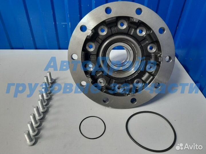 Ступица прицепа с осями Мерседес TE5 в сборе