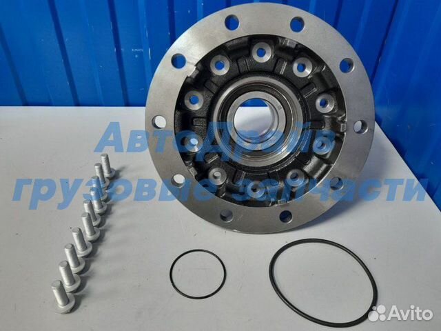 Ступица прицепа с осями Мерседес TE5 в сборе