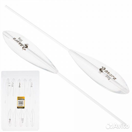 Поплавок сбирулино (бомбарда) тонущая akara AZ2270