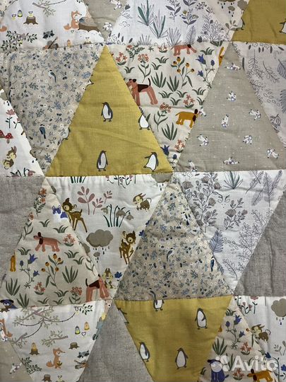 Детский стеганный плед Rustikids