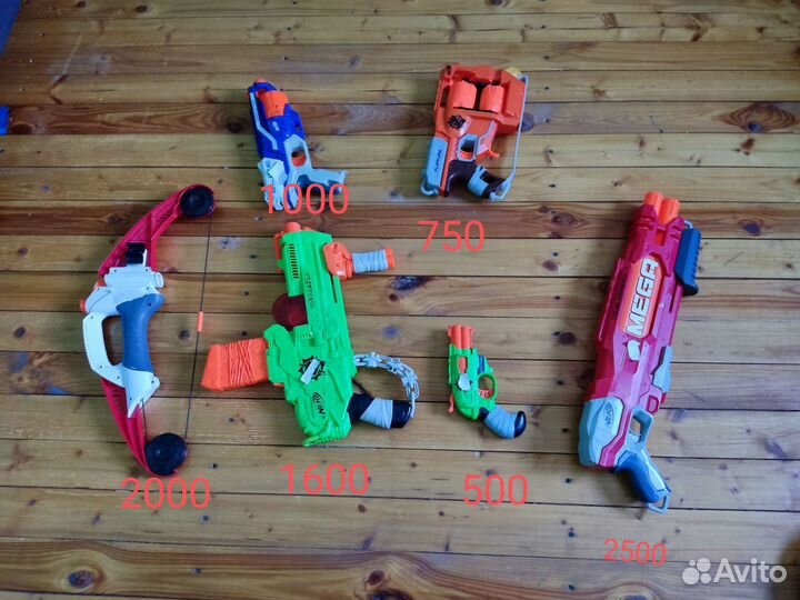 Бластеры nerf